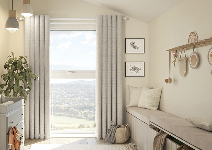 Mirdif, Natural - Made to Measure Curtains - Image 3
